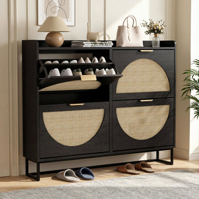 20 Pair Shoe Storage Cabinet