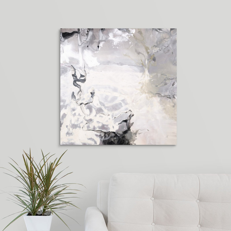 « tone on tone », peinture sur toile, Toile tendue, H 30 po x l 30 po x P 1,25 po