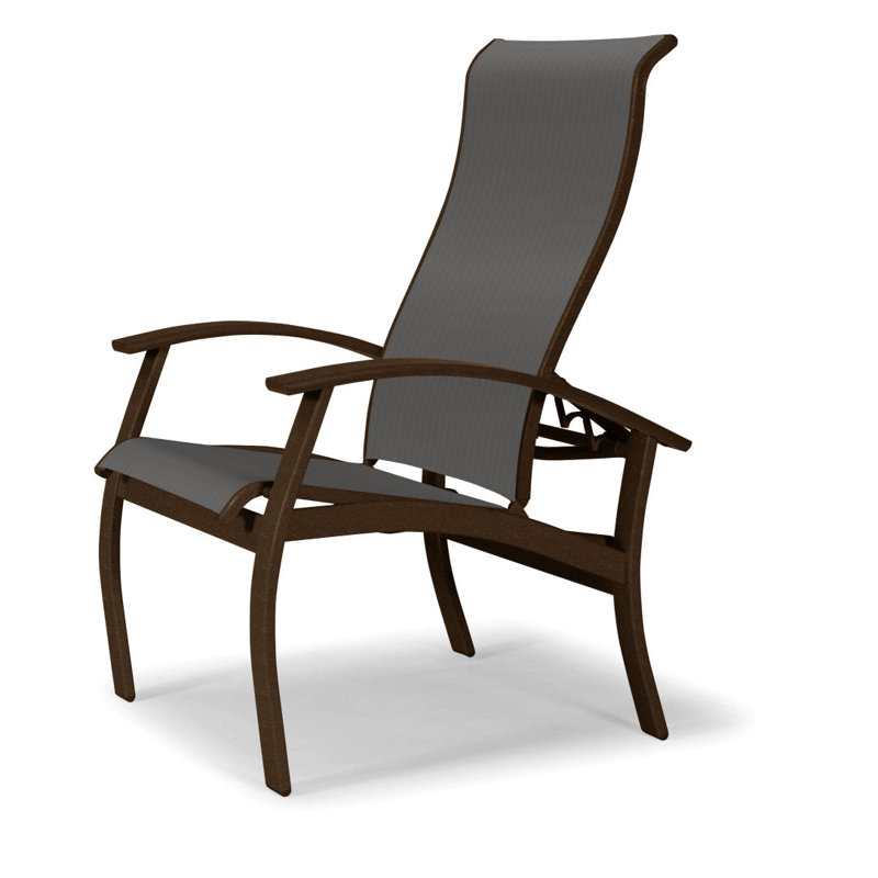Chaise de patio Askar, Titane Sunbrella®, Kona, Kona texturé