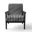Fauteuil d'appoint rembourré en velours Euris-1453882443