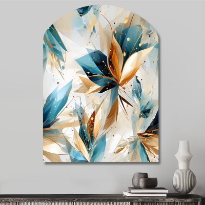 Crebessa - Abstract Asymmetrical Metal Wall Art