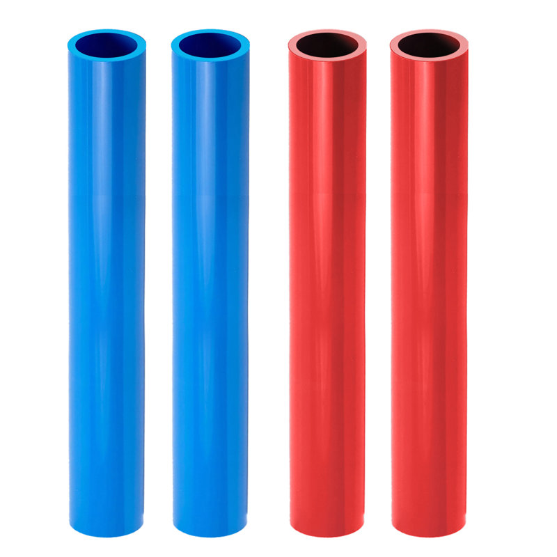 Bâton 3/4 "x 2 pi PEX-B, paquet de 2 tubes rouges et 2 bleu Pex pour l'eau potable