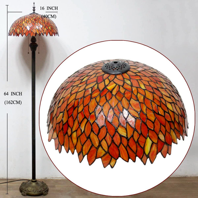 Lampe sur pied 64 po Weddel