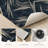 Tropical Leaf Non-Slip Washable Kitchen Mats