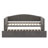 Daybed With Extended Pop Up Trundle-1804370669
