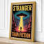 Stranger Than Fiction Retro - Wrapped Canvas-72634135-72634141