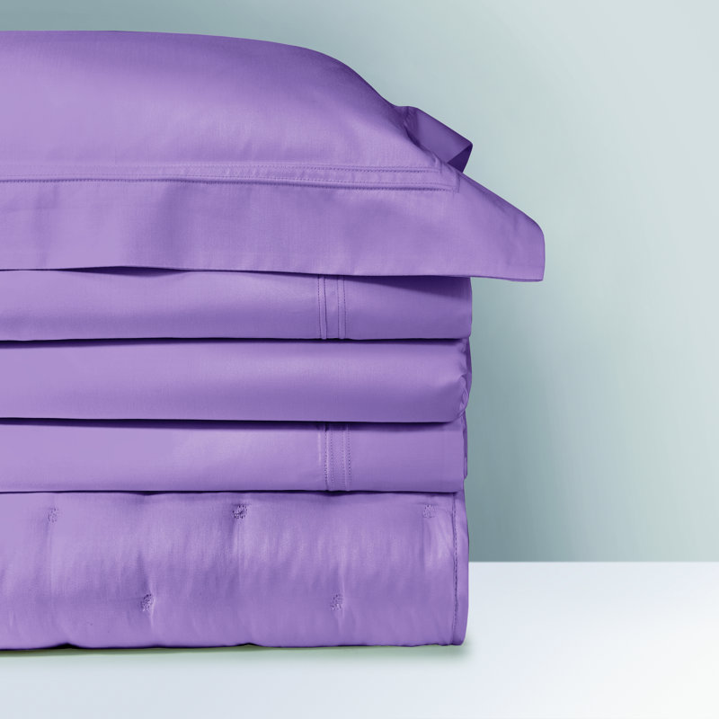Triomphe Sateen Pillow Sham, Boudoir, Fjord