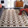 Daphne Hand Tufted Performance Geometric Rug