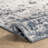 Acad Abstract Contemporary Performance Blue/Gray/Ivory Rug-327292370