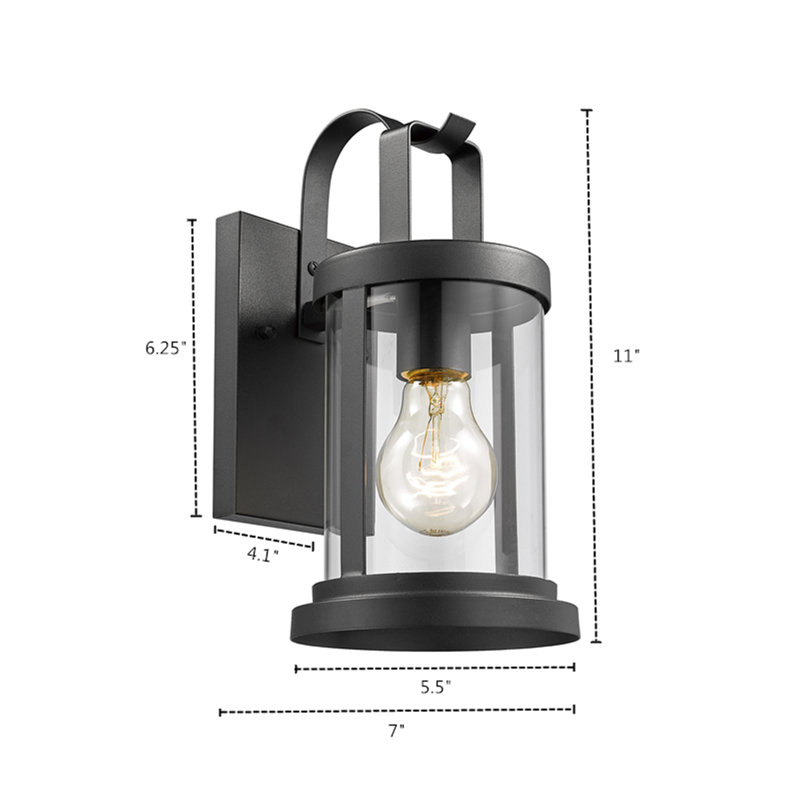 Mazelina Wall Light, 11" H x 5.5" W x 7" D