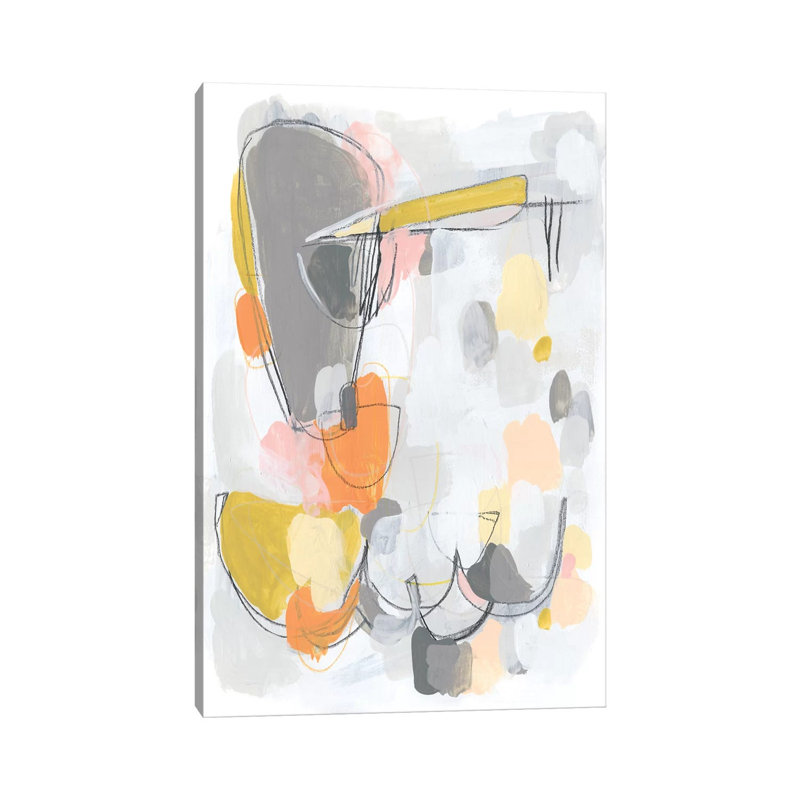 Scale I by June Erica Vess - Wrapped Canvas Gallery-Wrapped Canvas Giclée, 20.32 cm H x 30.48 cm W