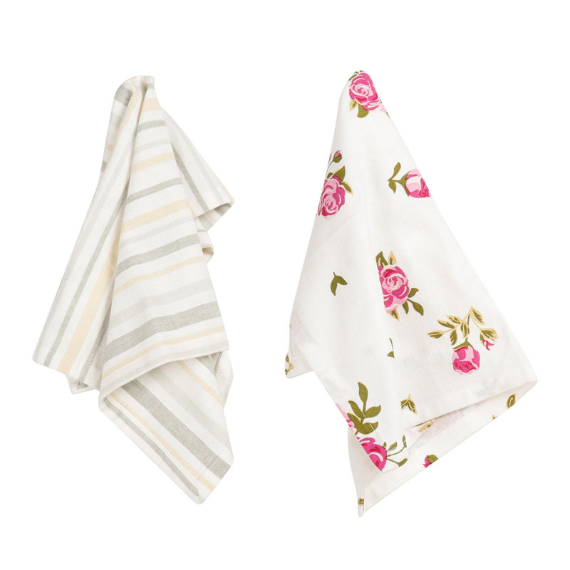 Malinda Cotton Floral Square Napkin