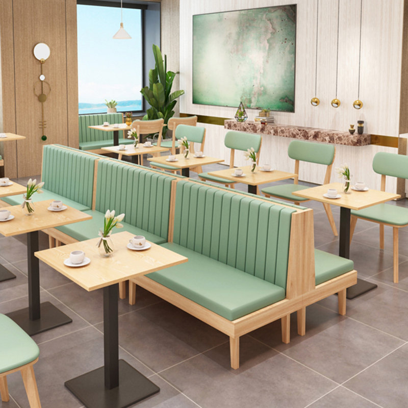 Banc rembourré en similicuir Light Luxury