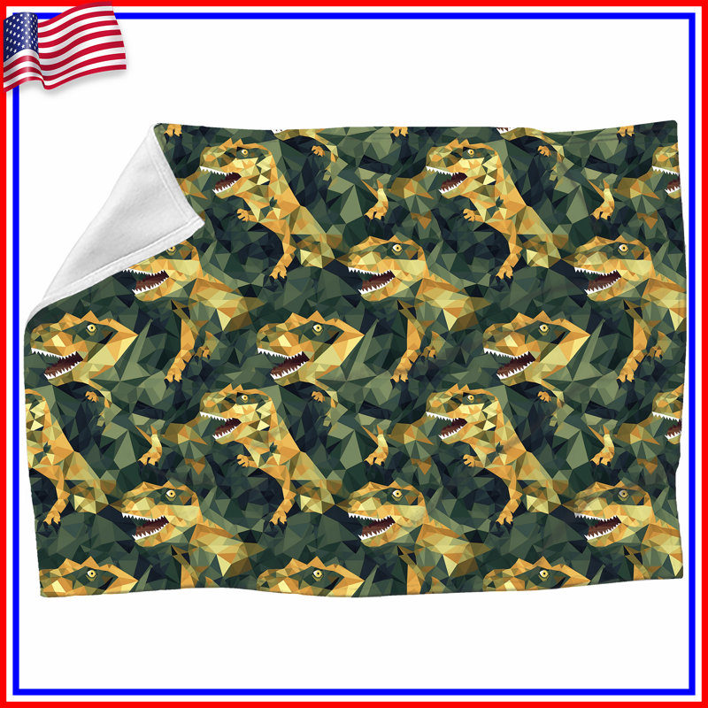  Couverture polaire Dinosaur, Jeté
