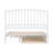 Lamari Solid Wood Platform Bed with Footboard & Roll Out Trundle Bed-803161649-738330493