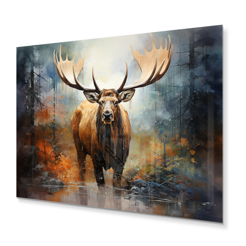 Orignal Canada majestueux II - animaux, décoration murale en métal, H 12 po x l 20 po x P 1 po
