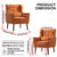 Chaise d'appoint rembourrée Modern-763447853-763447852