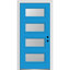 Porte d'entrée pré-suspendue en verre givré à 4 lumières avec 4 lumières-40456371-40456372-40456384