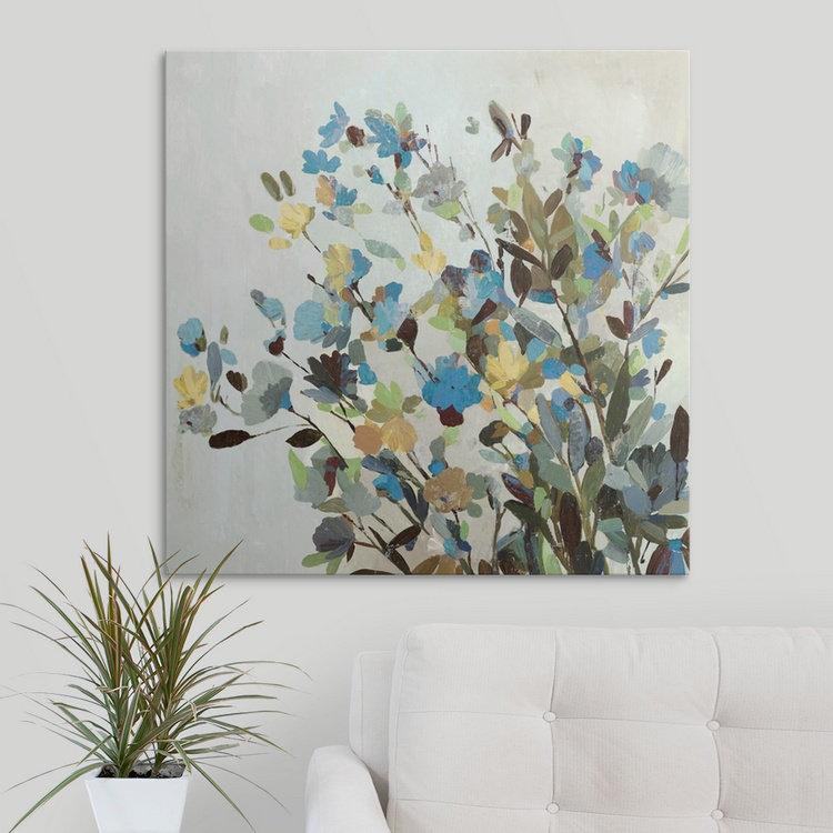 «Allison Pearce» par Anjelo Spring Flowers, H 30 po x l 30 po x P 1,5 po, Toile