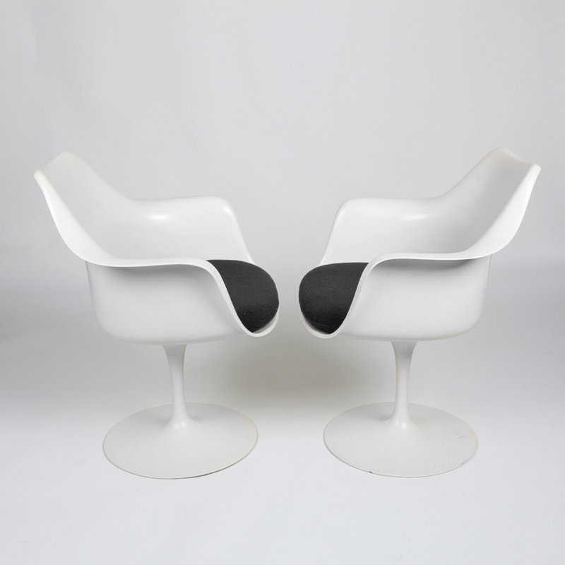Chaise avec accoudoirs Alina, Black