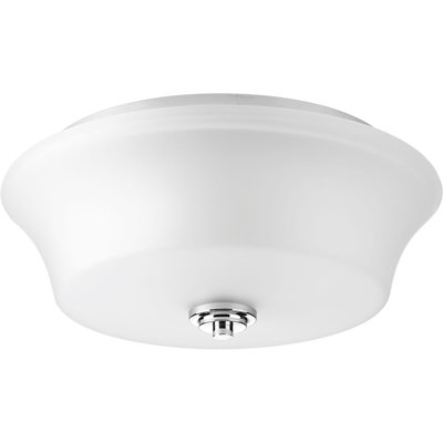 Cascadia Glass Flush Mount