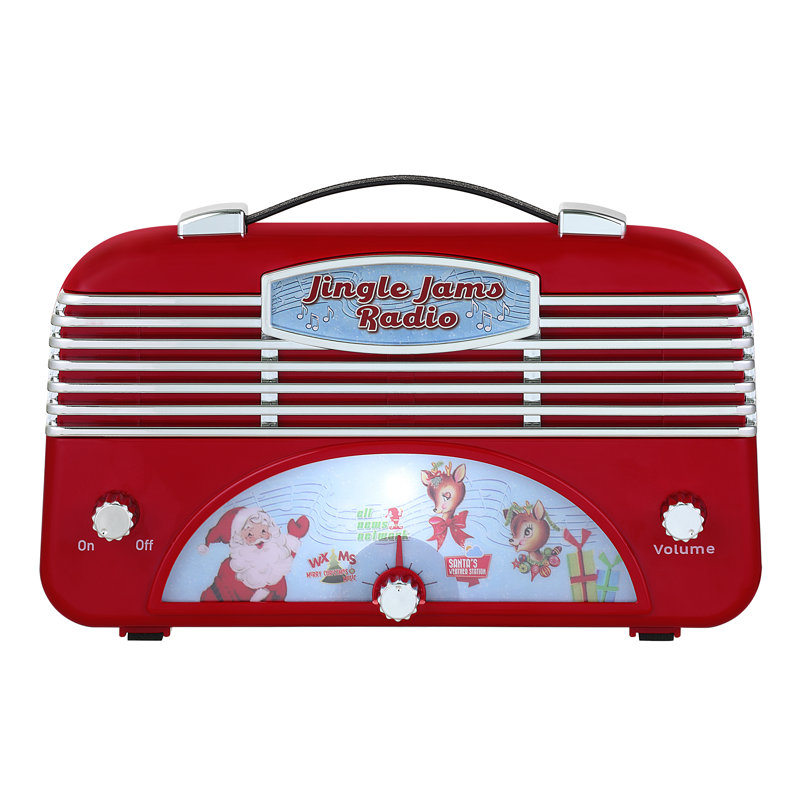 Radio rétro Jingle Jams - rouge