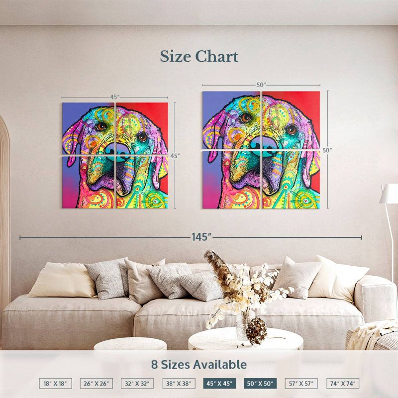 Brampt Starry Lab, 50" H x 50" W