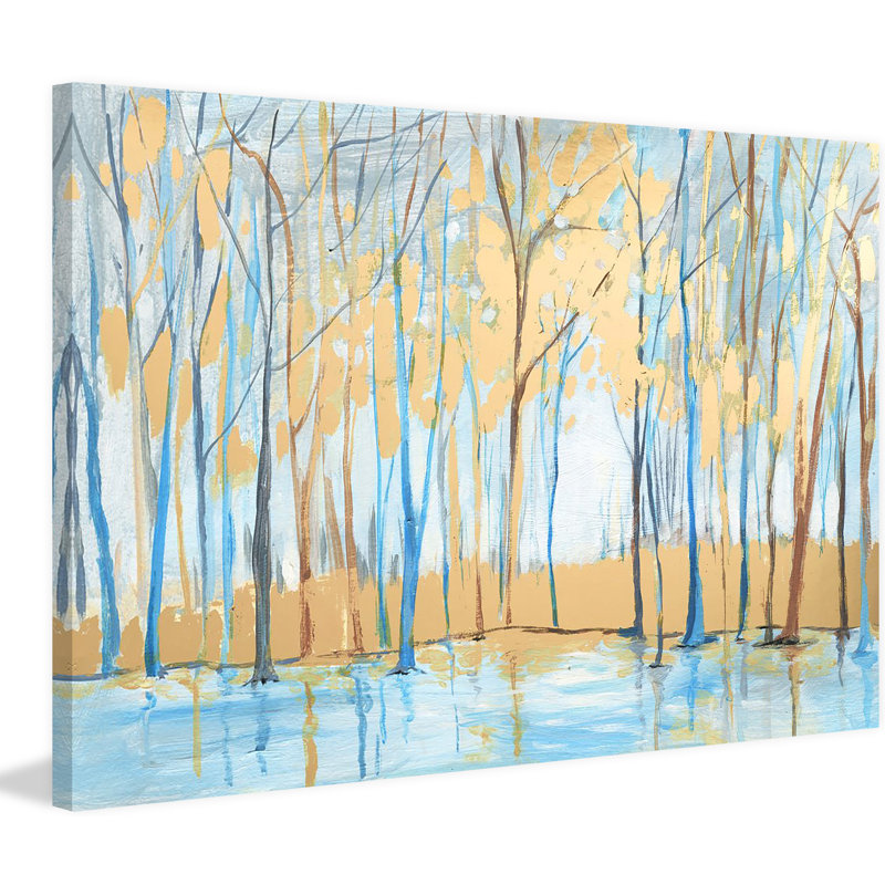 1 Piece Wrapped Canvas Painting, 25cm H x 38cm W