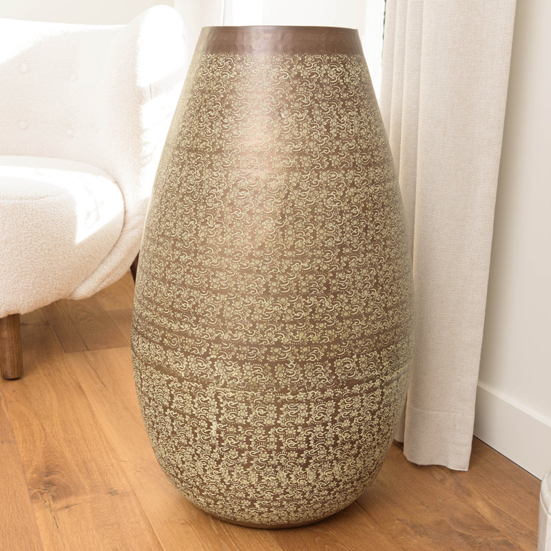 Cassina Aluminum Floor Vase