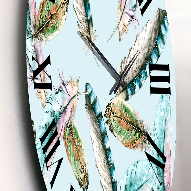 Horloge murale bohème et éclectique, Petit