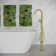Single Handle Floor Mounted Freestanding Tub Filler Trim