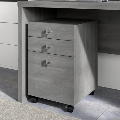 Echo 16" Wide 3 -Drawer Mobile File Cabinet