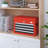 17.7" 4-Drawer Tool Box Lockable Steel Tool Chest with Latch and Keys