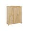 Elbira Bern Hinged Door Wardrobe - Solid pine wood-106534053