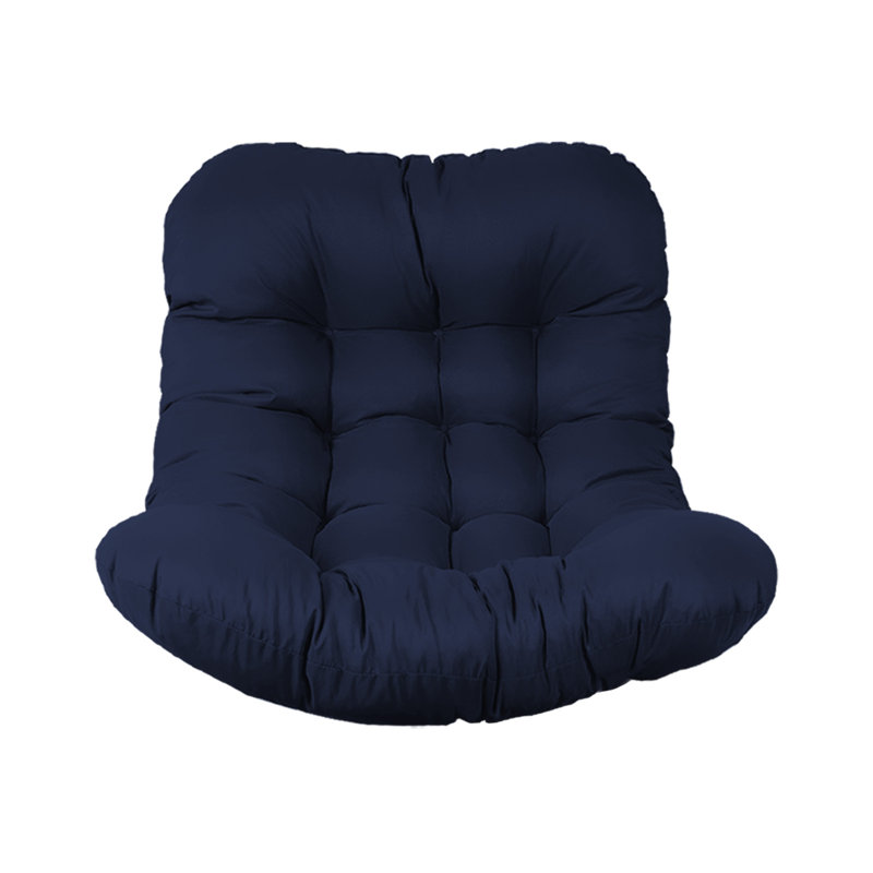 Remplacement du coussin de chaise d'œuf, coussin de chaise d'extérieur suspendu de 7,8 po d'épaisseur, coussin de balançoire hamac imperméable