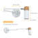 Maronna Plug-in Swing Arm Sconce