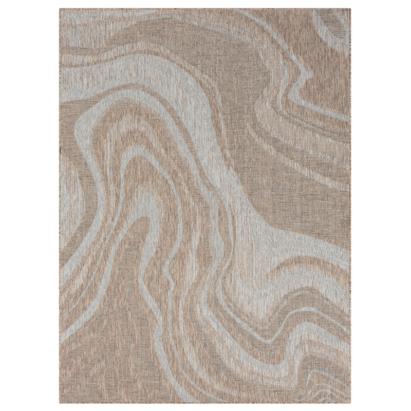 Eith Abstract Indoor Rug, Rectangle 7'7" x 10'