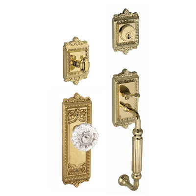 Windsor Handle With Knob And Deadbolt