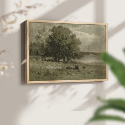 Paysages rétro-DCCXIV-Reproduction encadrée - réarmable