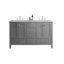 Ensemble de meuble-lavabo double 60 po Swatzell