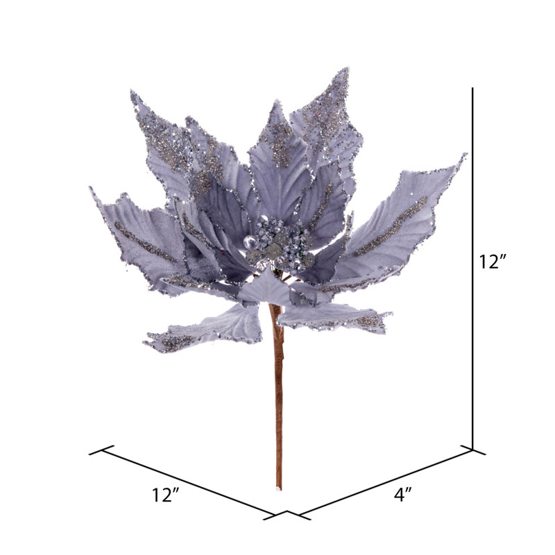 Velours artificiel double face Vickerman, Argent