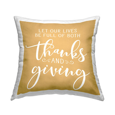 No Decorative Addition Throw Pillow
