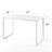 Santrell Metal Base Writing Desk-960806674-960806672