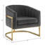 Fauteuil demi-tonneau 30 po