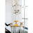 Alanna 4 - Light Geometric Chandelier