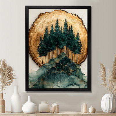 Gine - paysages, art mural sur toile