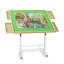 1500 Piece Puzzle Table With 4 Drawers, Jigsaw Puzzle Table With Legs Adjustable Angle & Height, Tilting Puzzle Tables For Adults With Pp Cover