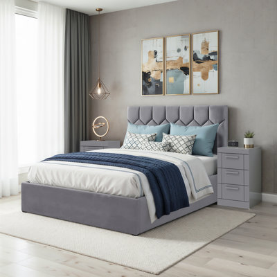 Grimsby Ottoman Bed 2 Piece Bedroom Set 