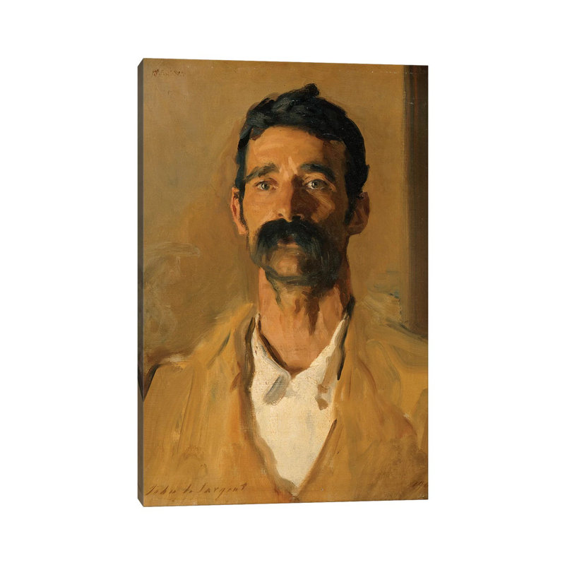 Study Of A Sicilian Peasant, 1907 by John Singer Sargent - Wrapped Canvas Gallery-Wrapped Canvas Giclée