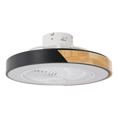 Ventilateur de plafond à DEL 21,6 pouces avec télécommande